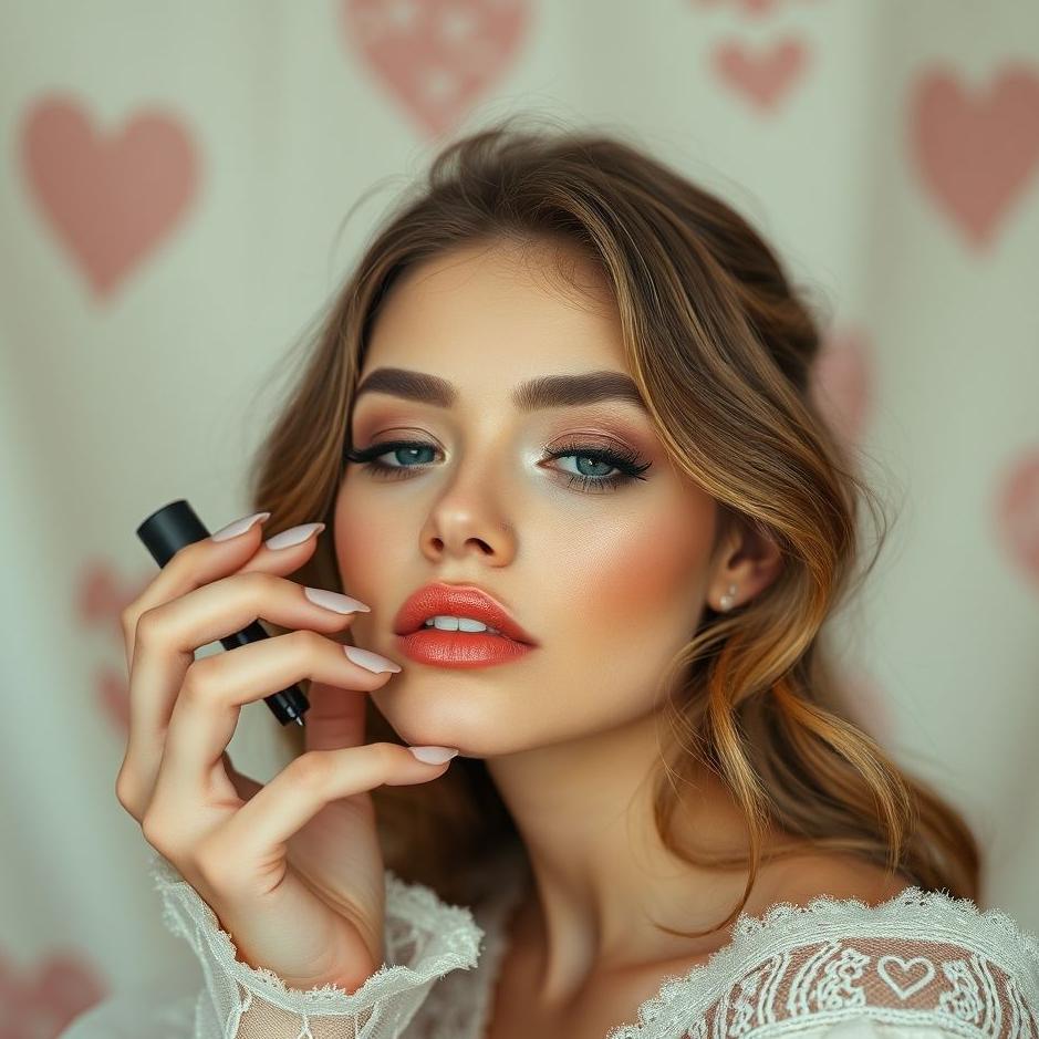 Dream : The girl you love with makeup in your dream