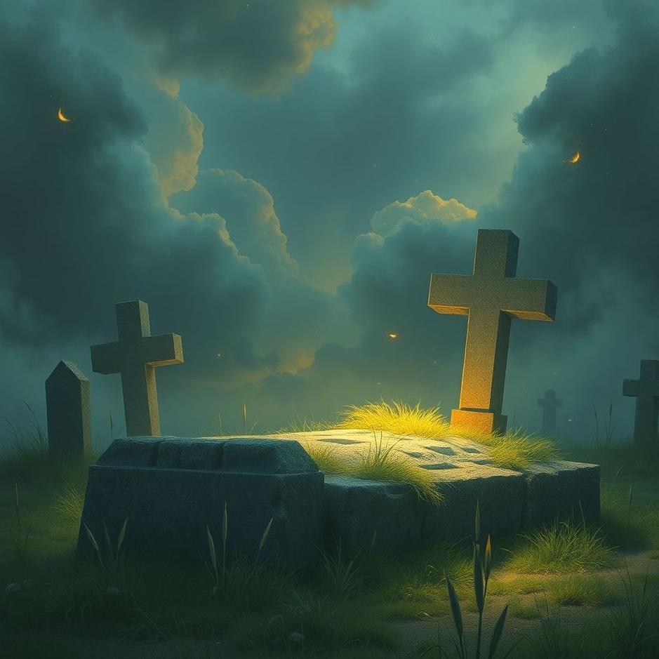 Dream : The grave of a boy in a dream