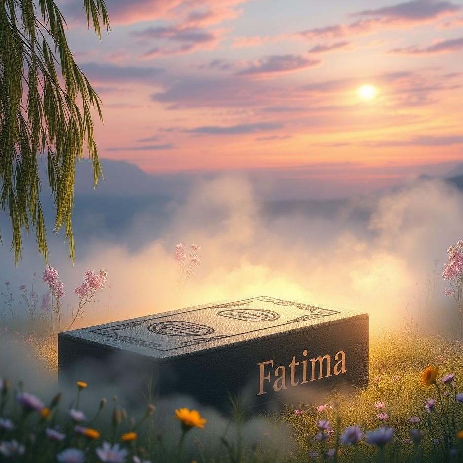 Dream : The grave of our mother Fatima in a dream