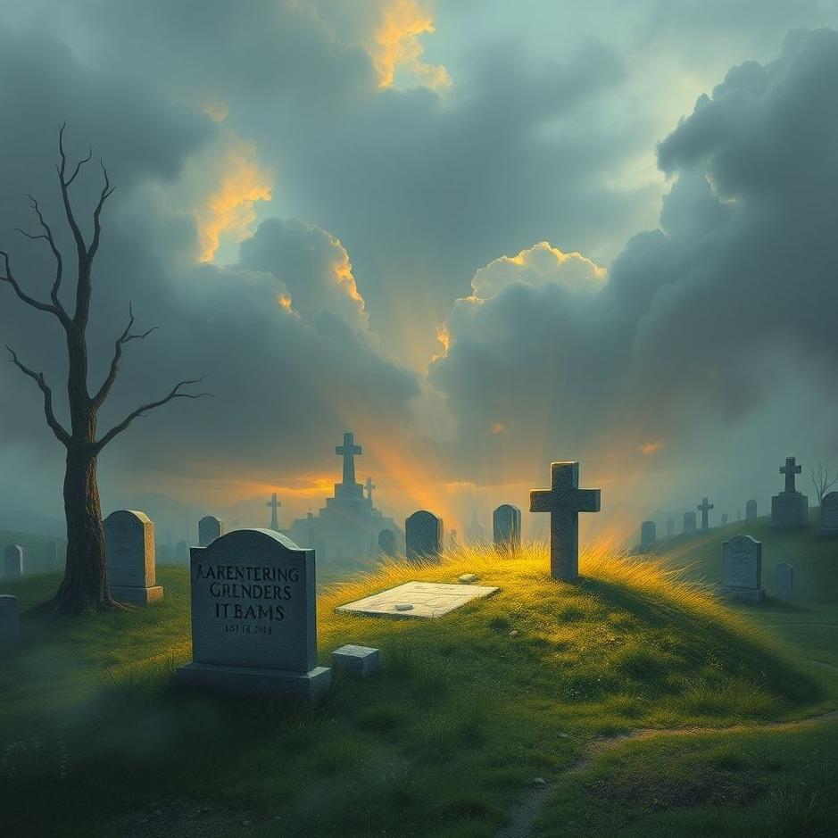 Dream : The grave site changing in a dream