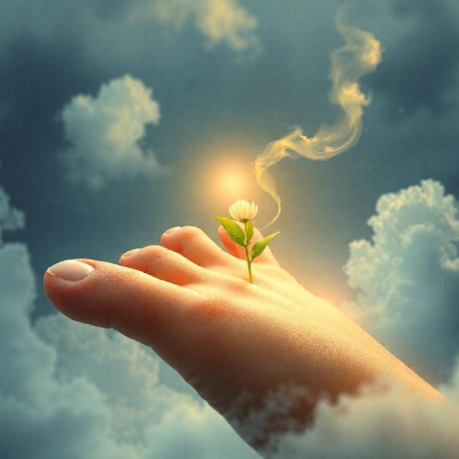 Dream : The growth of the foot finger in the dream