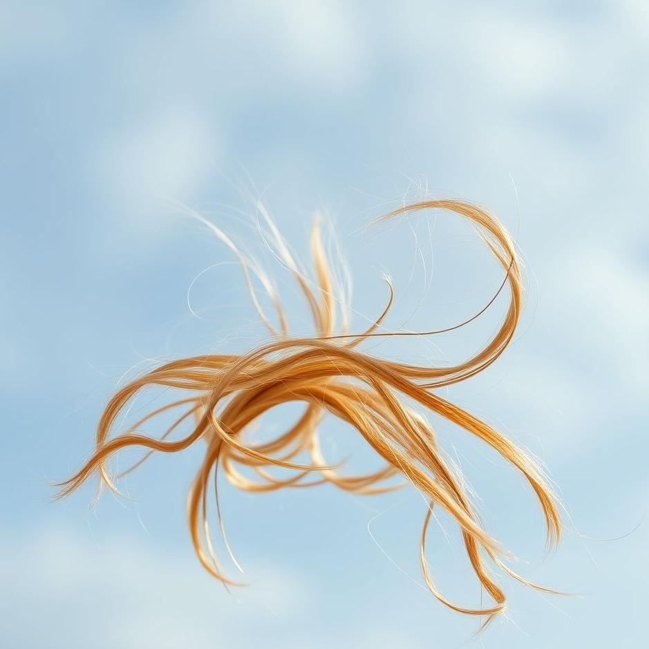 Dream : The hair dropped in the dream