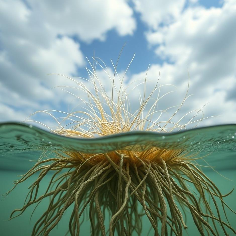 Dream : The hair roots coming in a dream