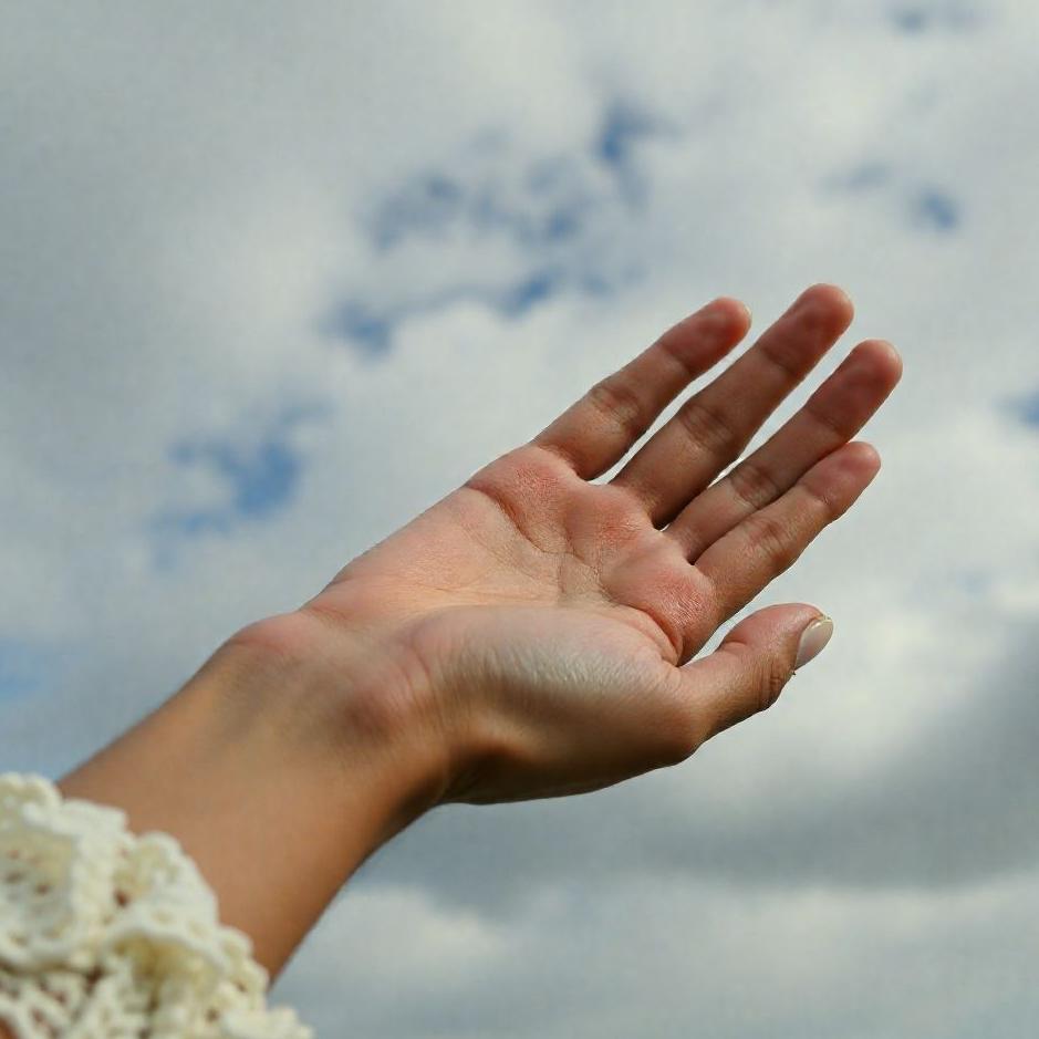 Dream : The hand of the wife who left in the dream