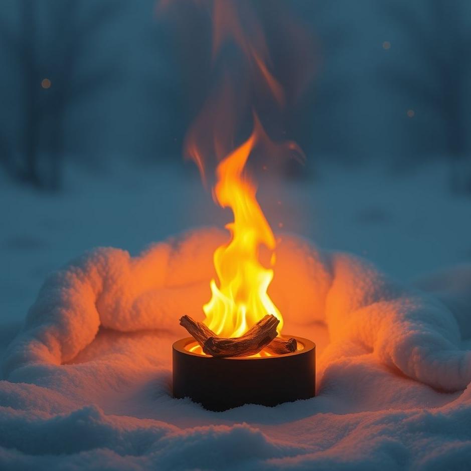 Dream : The heater burning in a dream