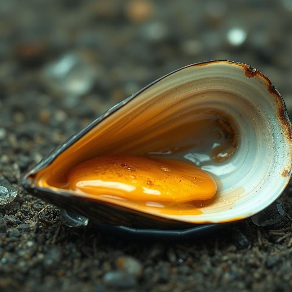 Dream : The inside of a mussel in a dream