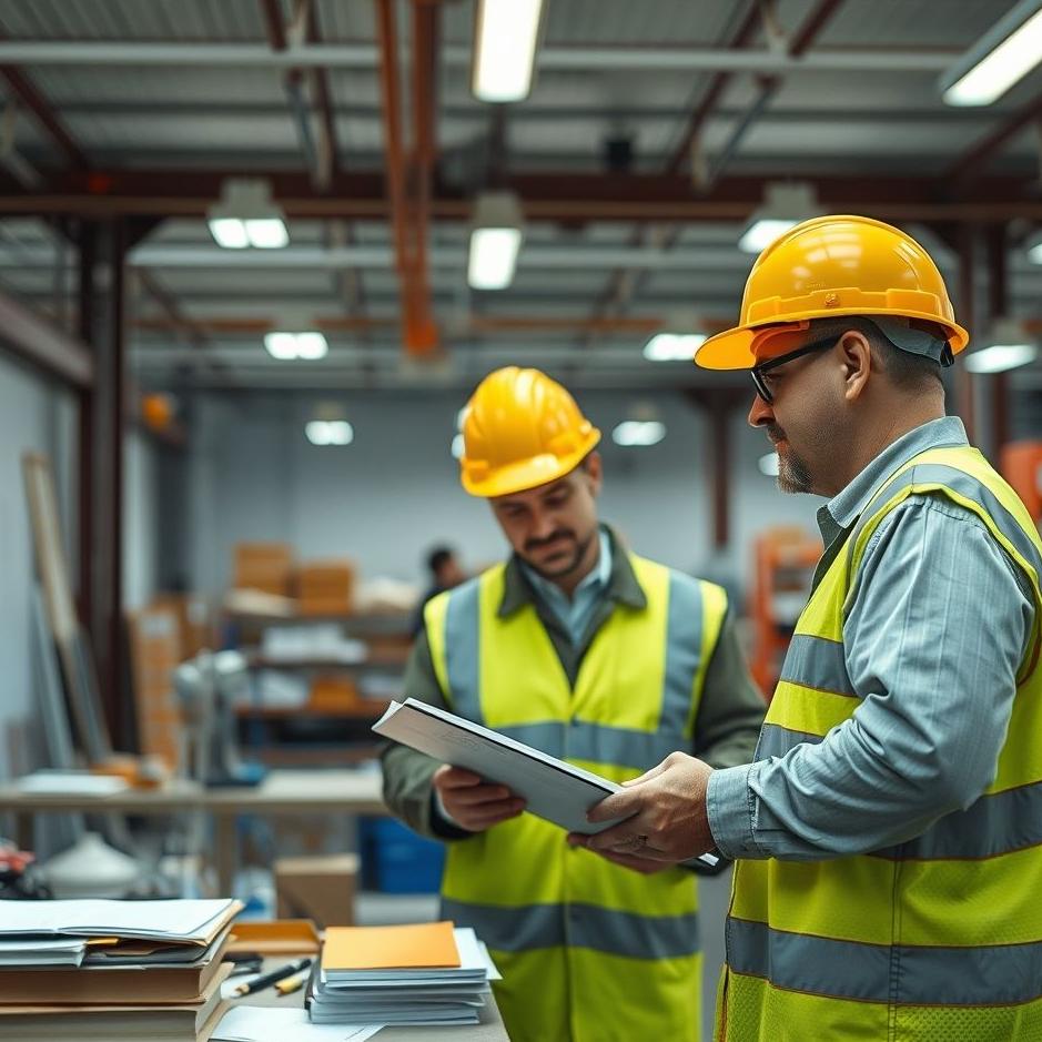 Dream : The inspection of a workplace in a dream