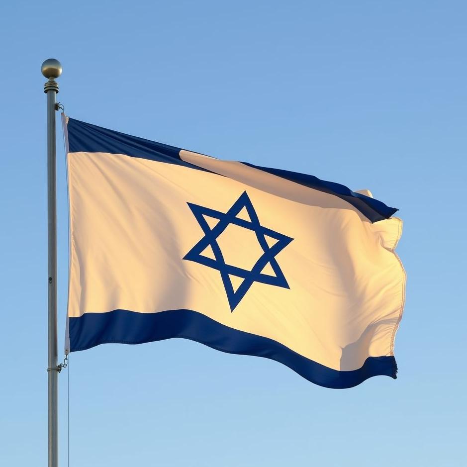 Dream : The Israeli flag in a dream