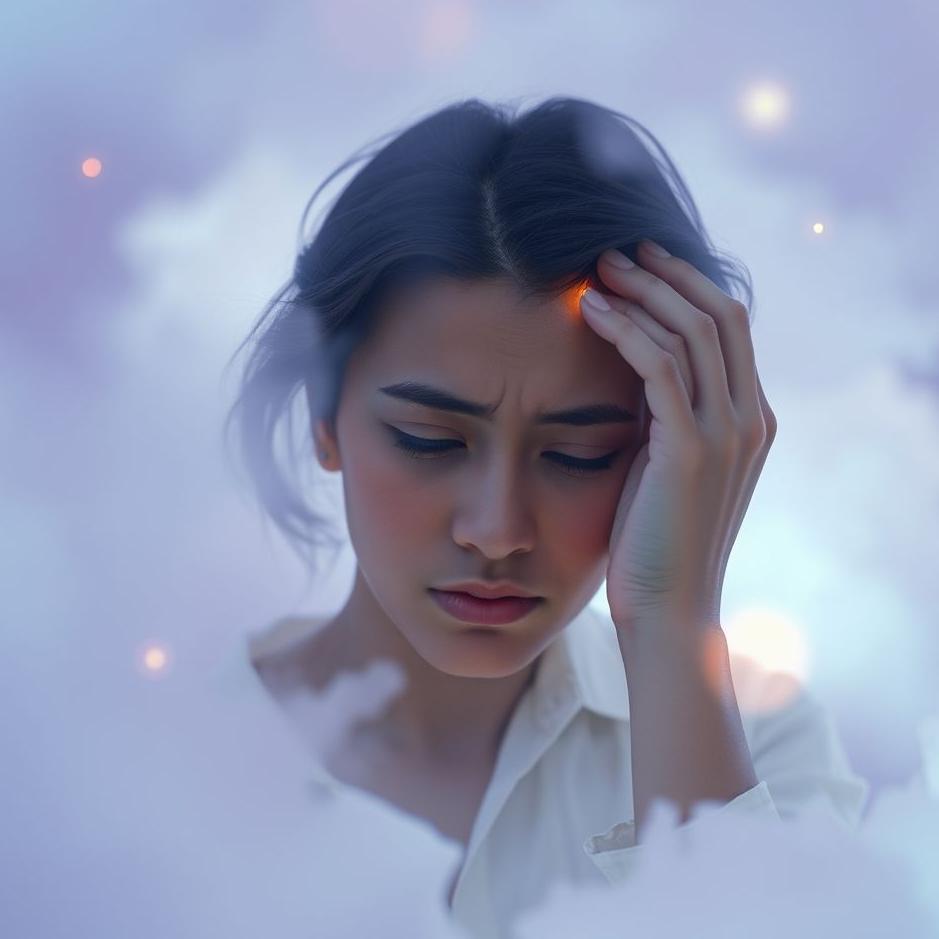 Dream : The itching of the forehead in the dream