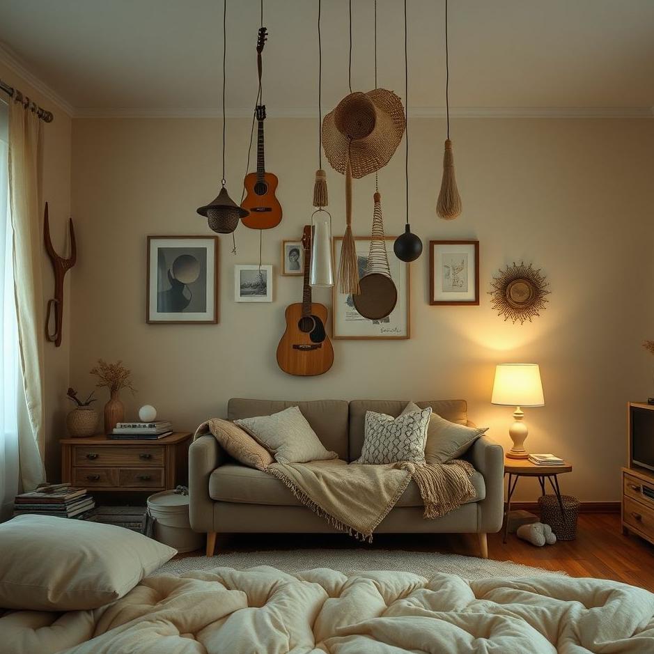 Dream : The items at home upside down in a dream