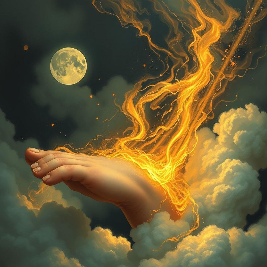 Dream : The jamming of the foot in the dream
