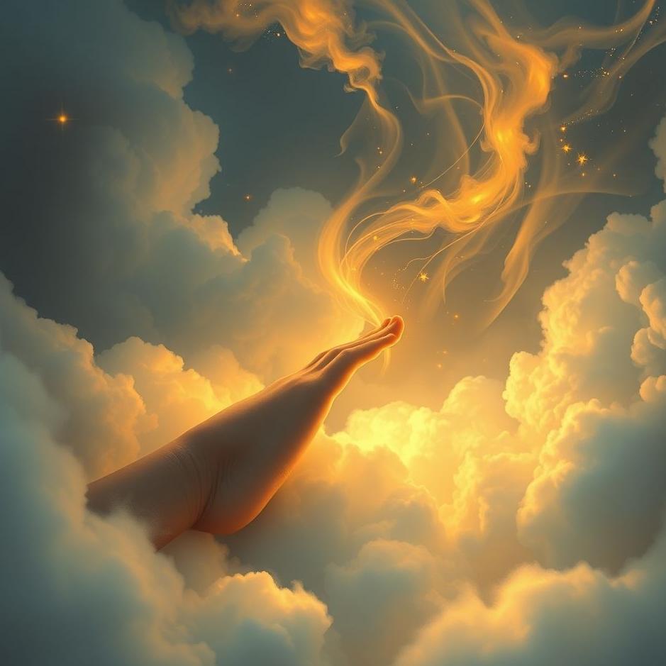 Dream : The kiss of the foot in the dream