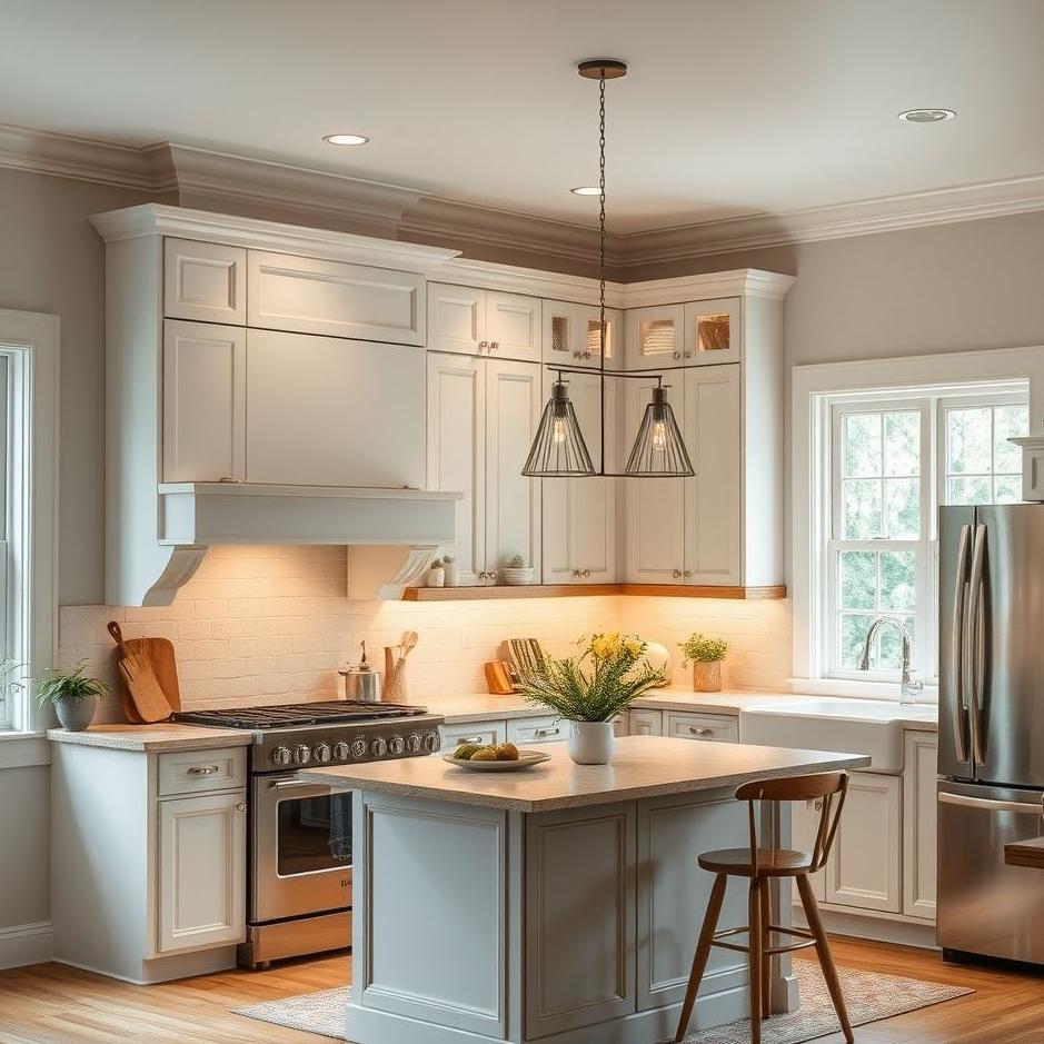 Dream : The kitchen changing in a dream