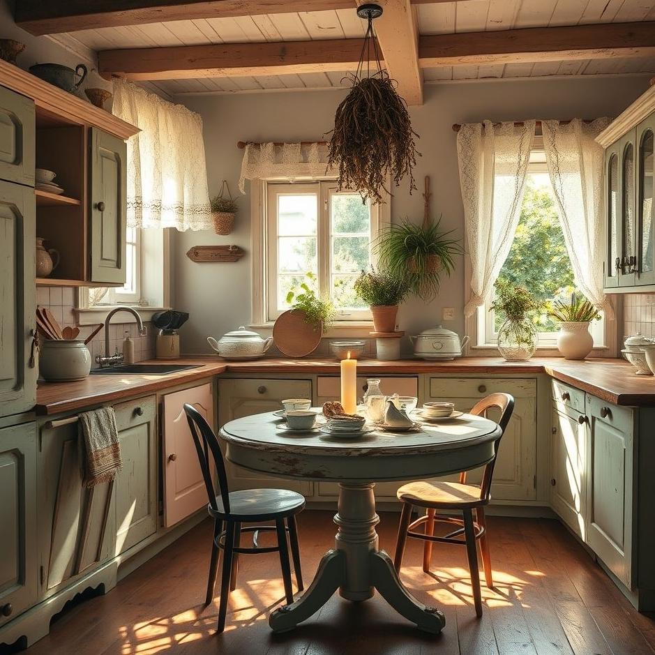 Dream : The kitchen of the old house in a dream