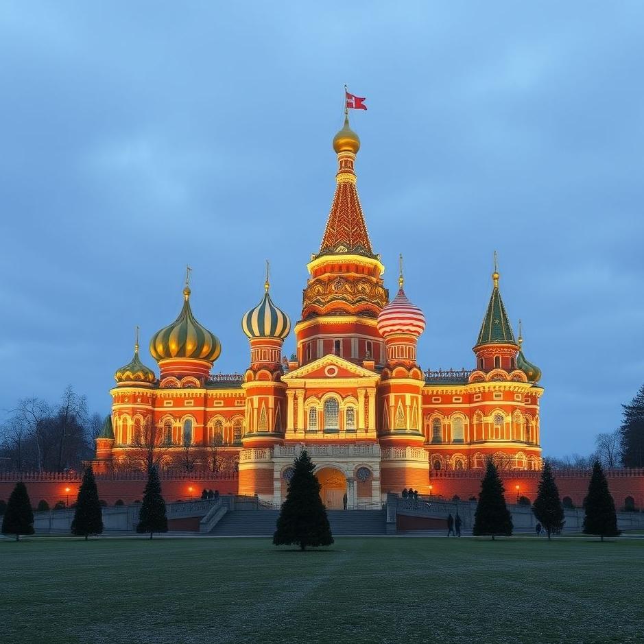 Dream : The Kremlin Palace in a dream