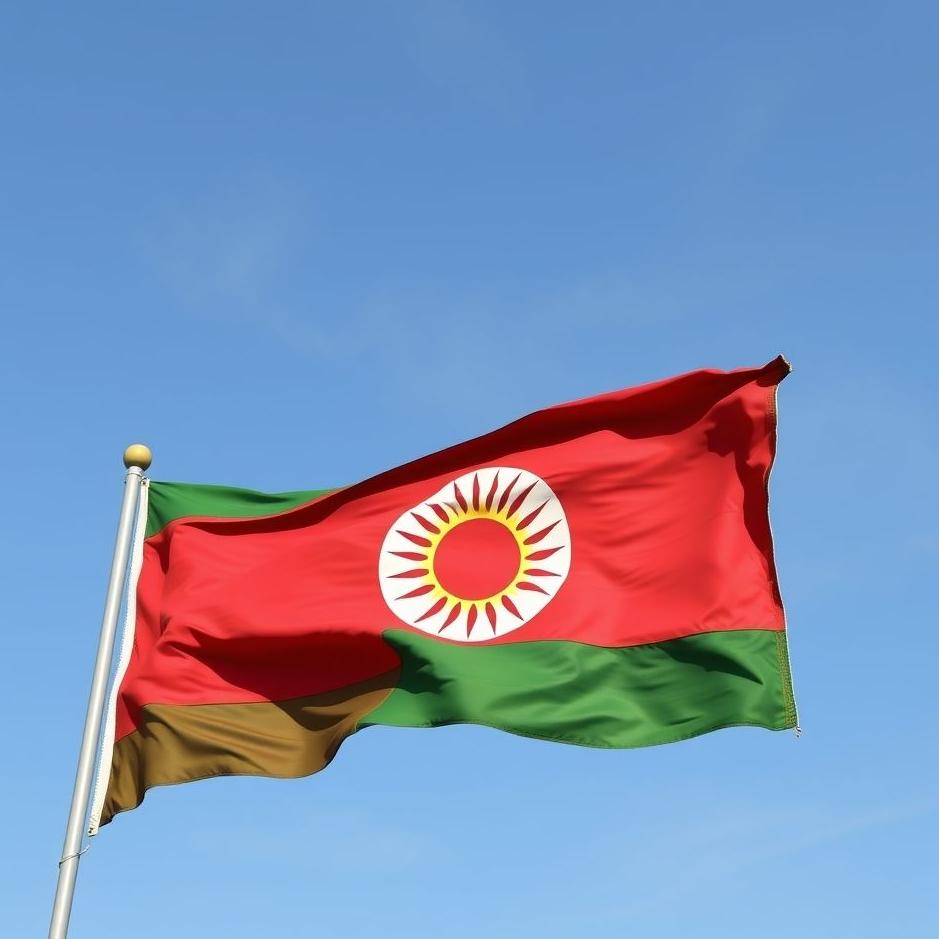 Dream : The Kurdish flag in a dream