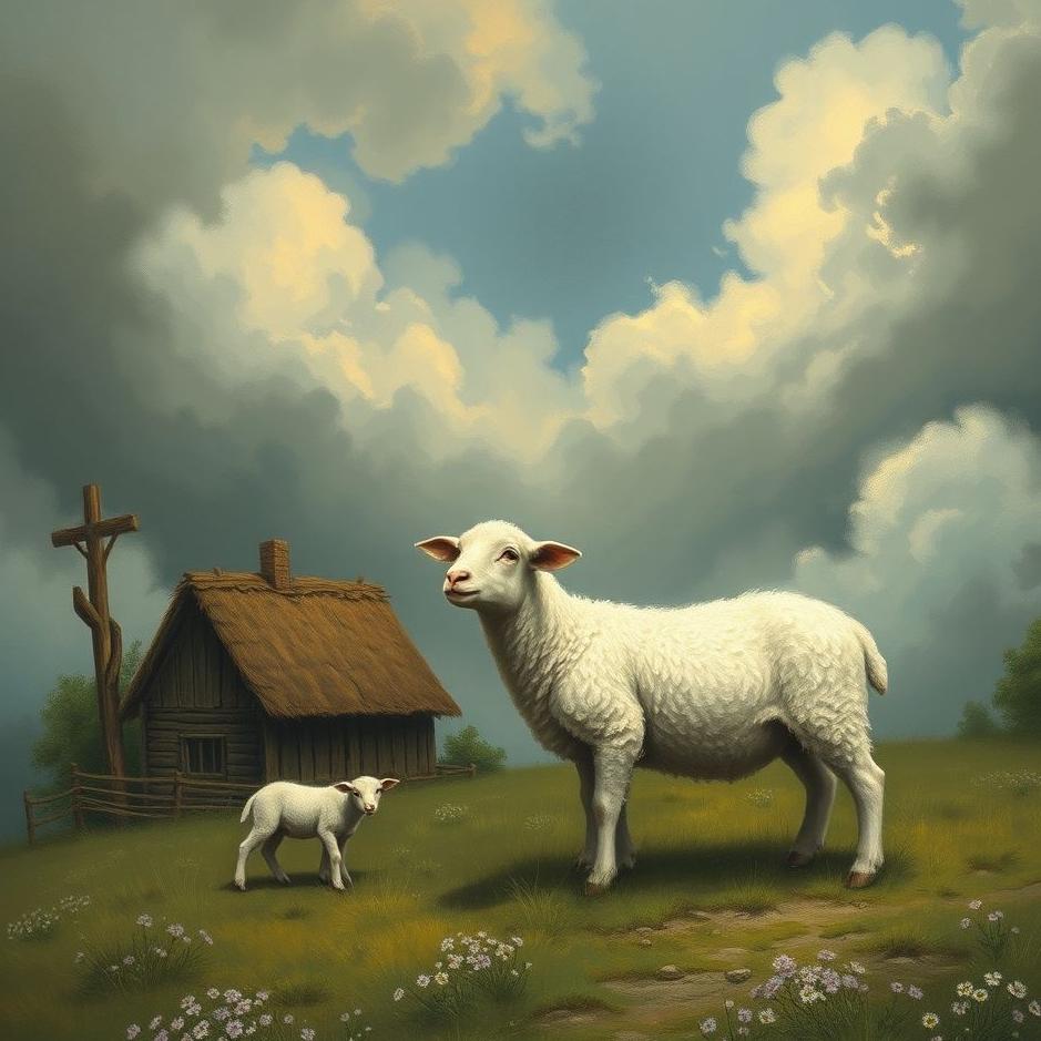 Dream : The lamb of the village in a dream