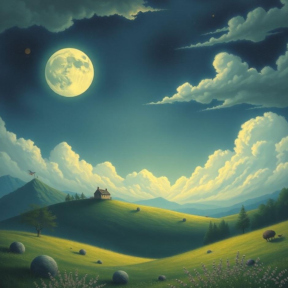 Dream : The land of the moon in the dream
