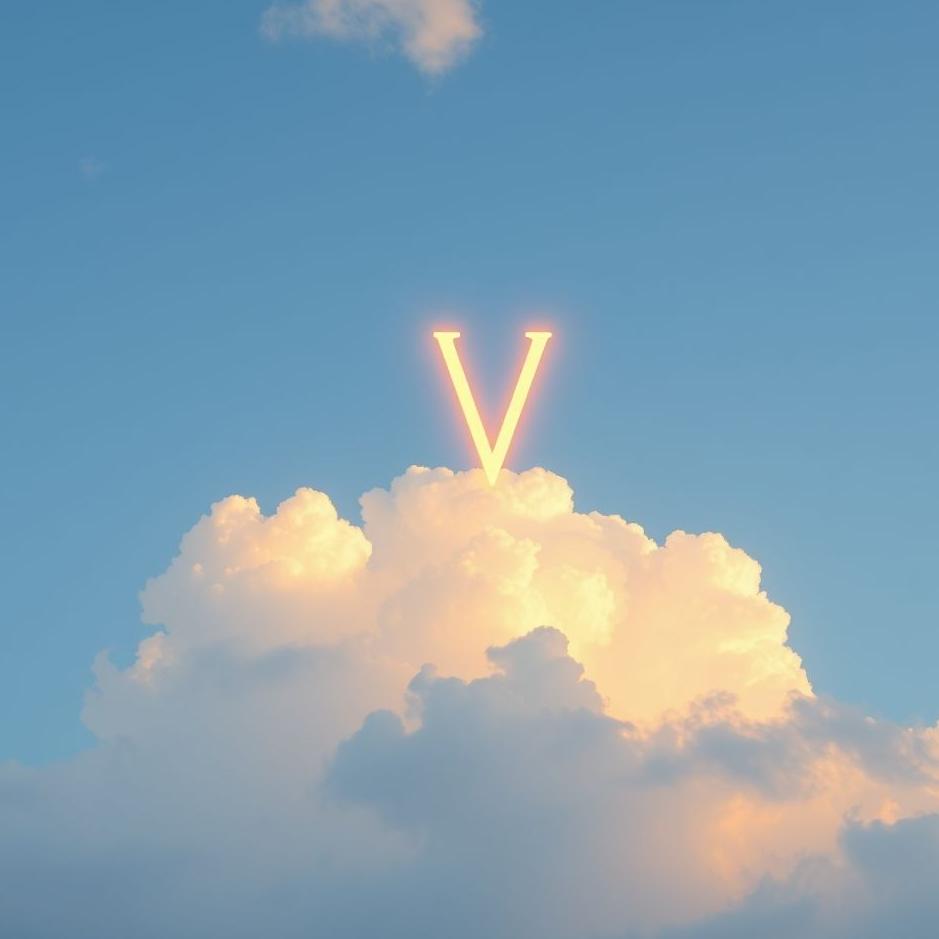 Dream : The letter vav in the sky in a dream