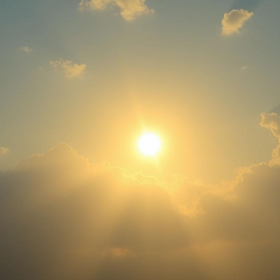 Dream : The light of the sun in a dream