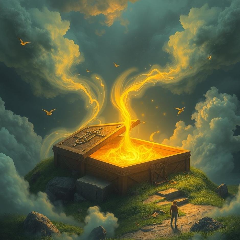 Dream : The location of the treasure in a dream