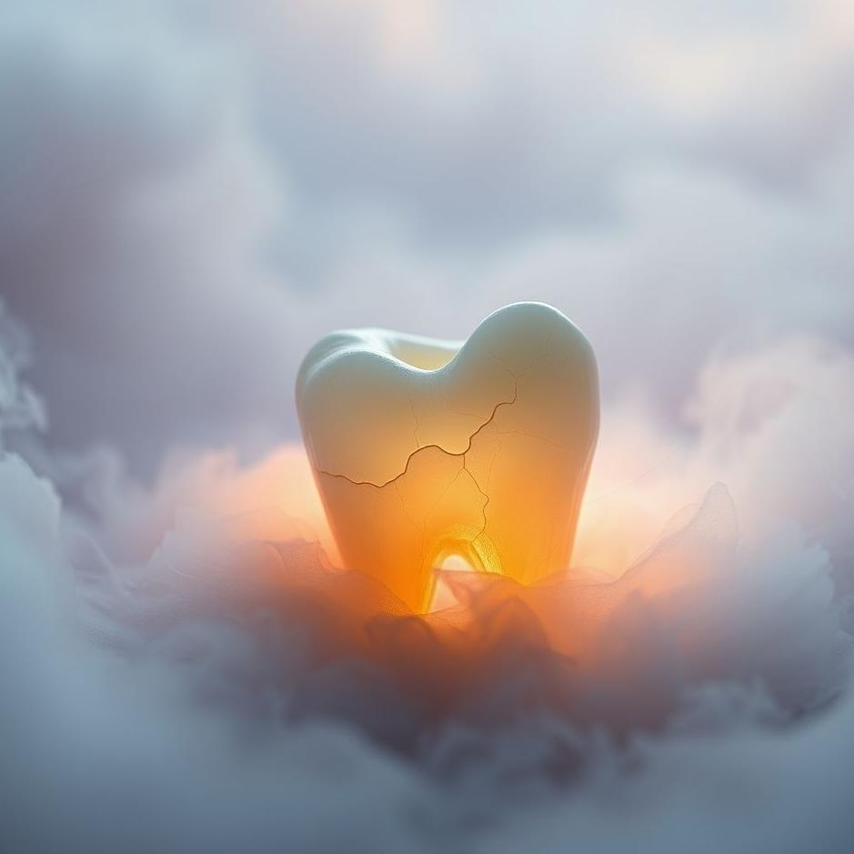 Dream : The lower left tooth in a dream