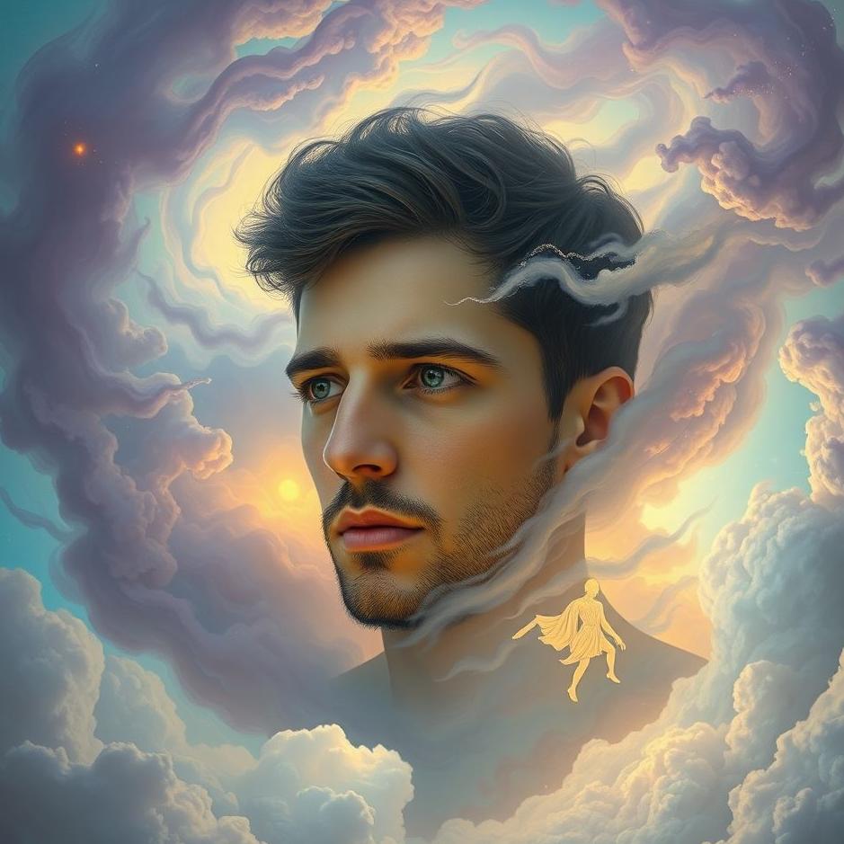 Dream : The man's head in the dream