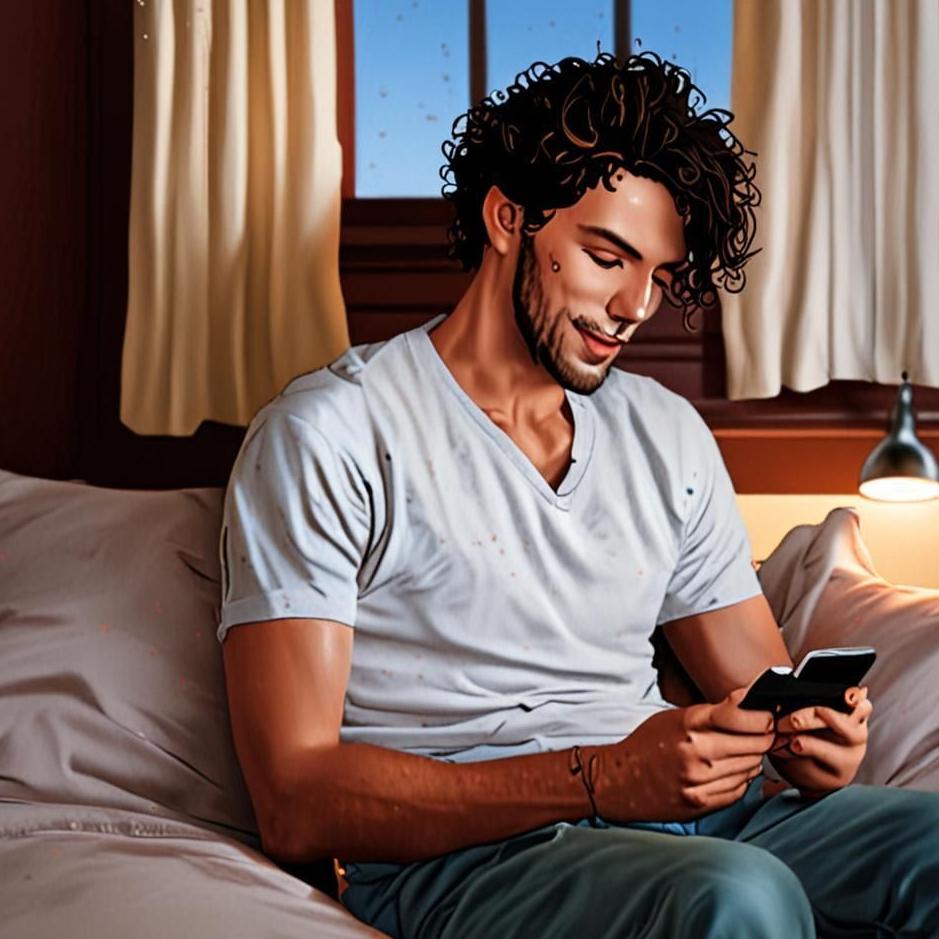 Dream : The man I love texting me in a dream