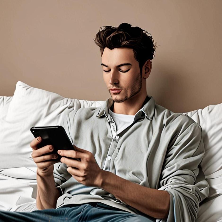 Dream : The man I love texting you in a dream