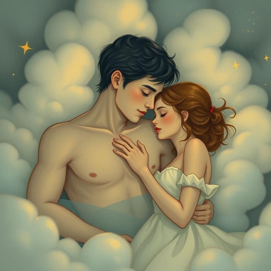 Dream : The man she loves with another girl in a dream