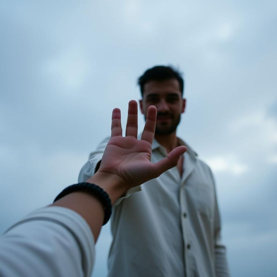 Dream : The man you like holding your hand in your dream