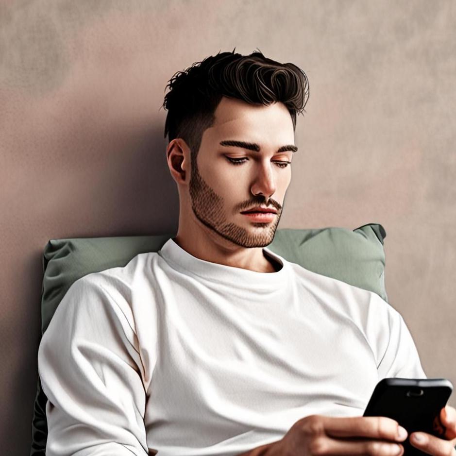 Dream : The man you like texting you in a dream
