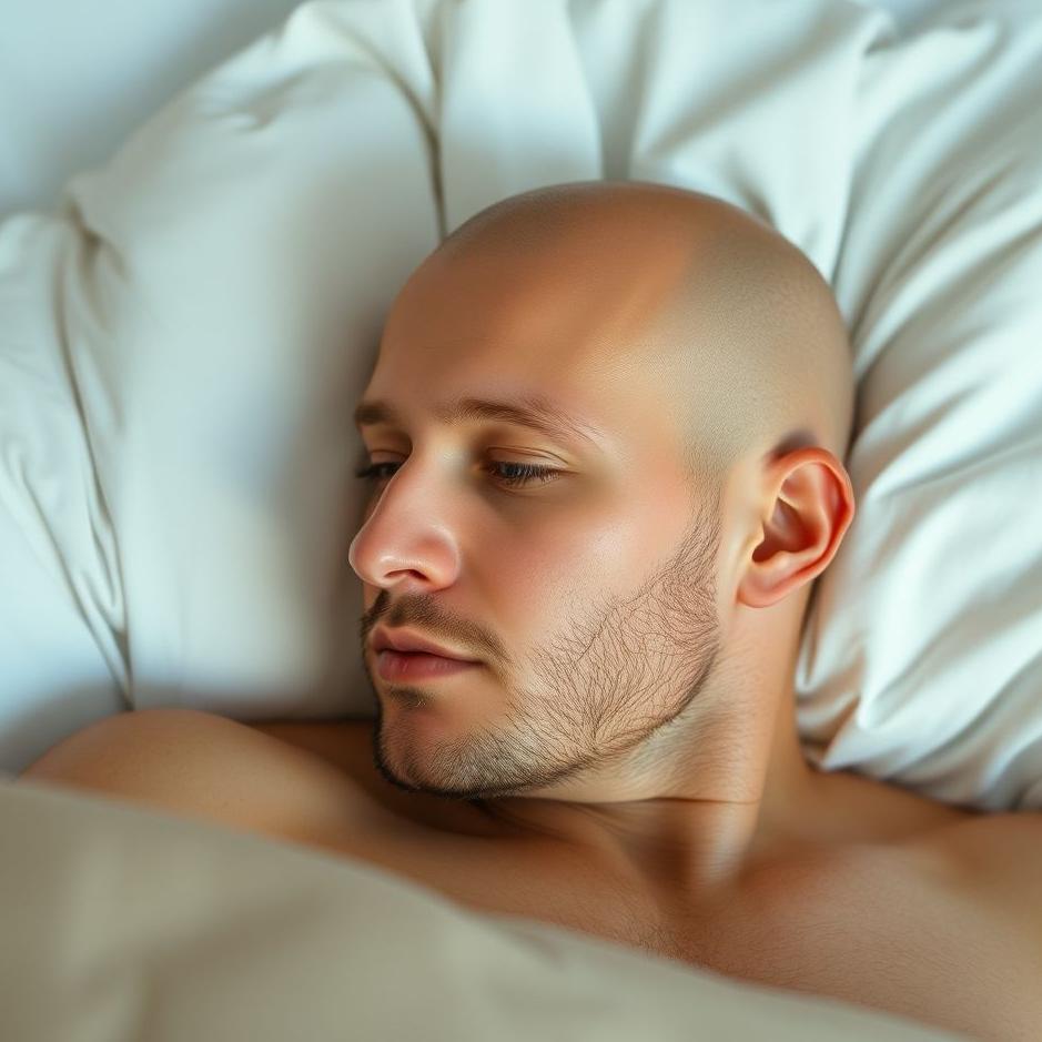 Dream : The man you love bald in your dream