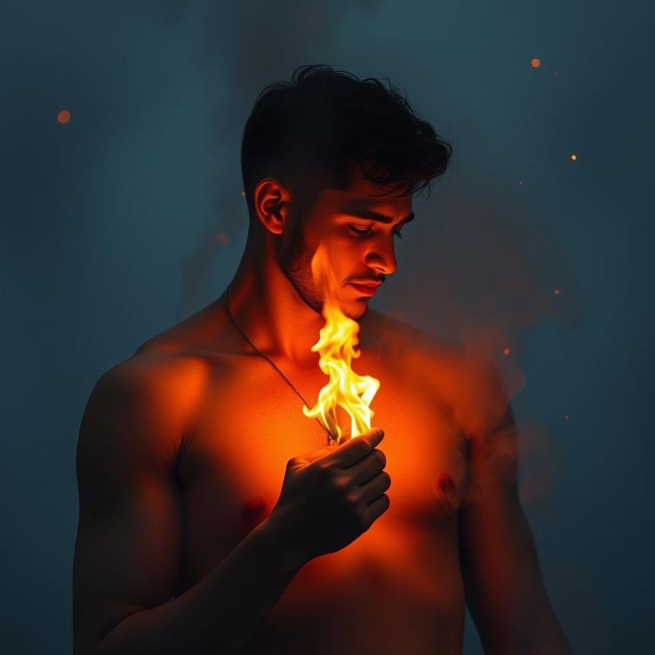 Dream : The man you love burning in your dream