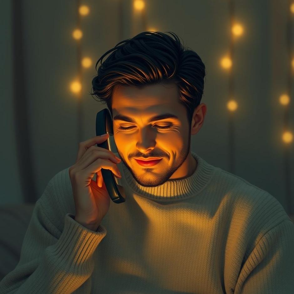 Dream : The man you love calling you on the phone in your dream