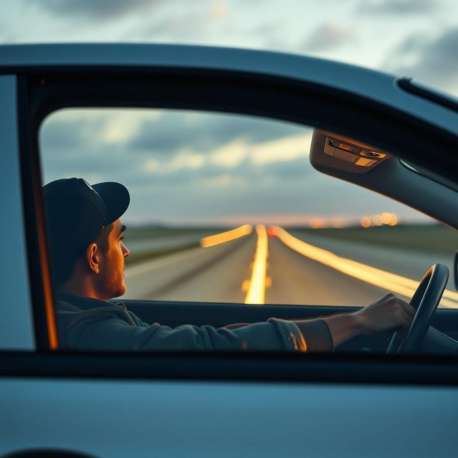 Dream : The man you love driving a car in your dream