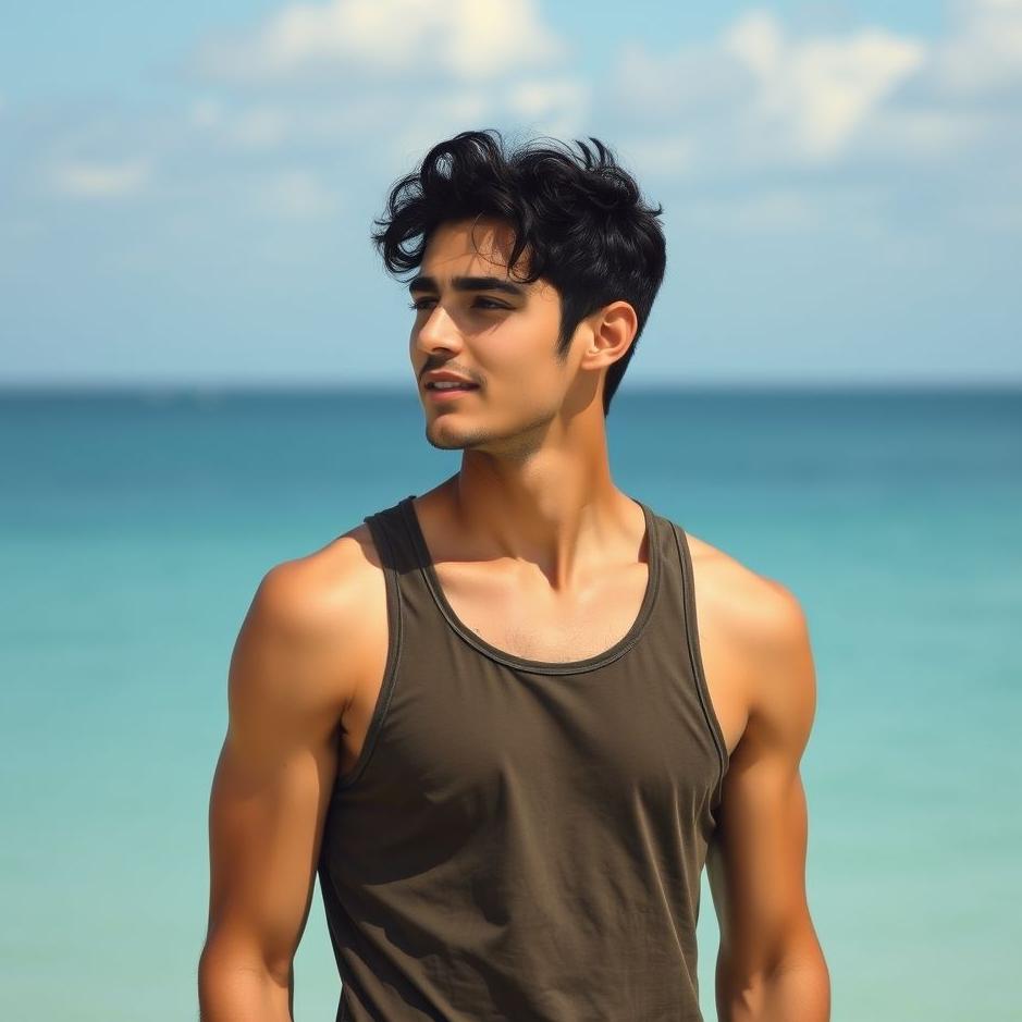 Dream : The man you love in a tank top in your dream