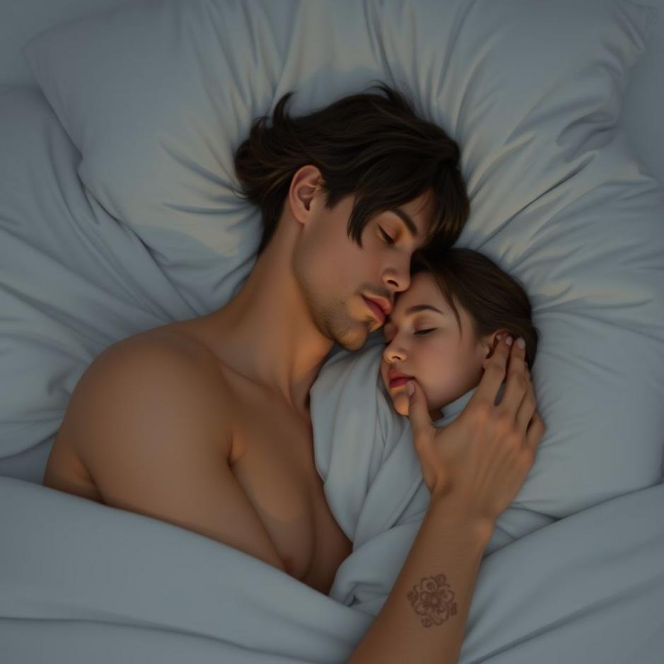 Dream : The man you love kissing you on the forehead in your dream