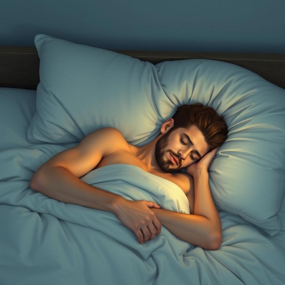 Dream : The man you love sleeping in your dream