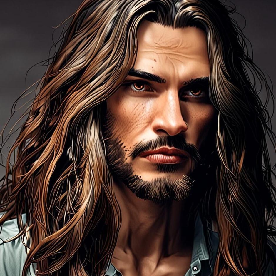 Dream : The man you love with long hair in your dream