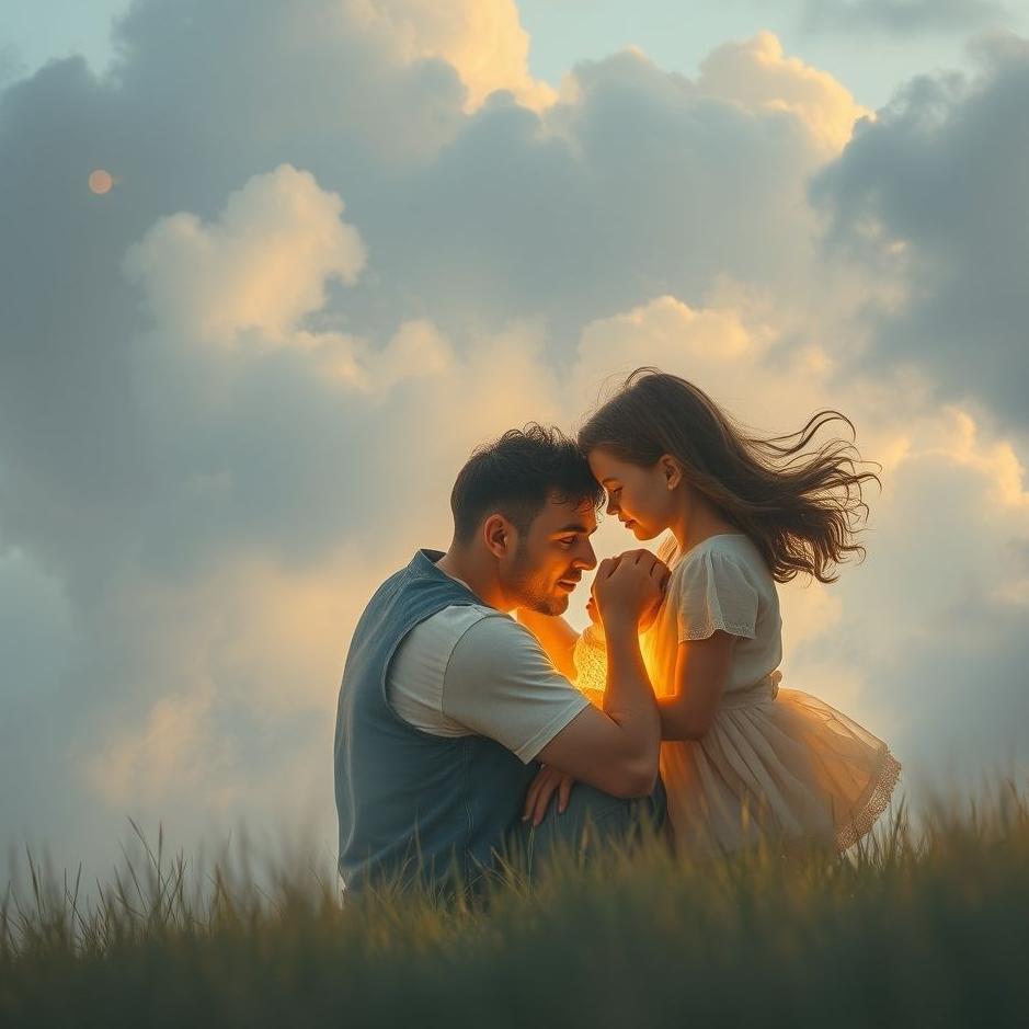 Dream : The man you love with your family in your dream