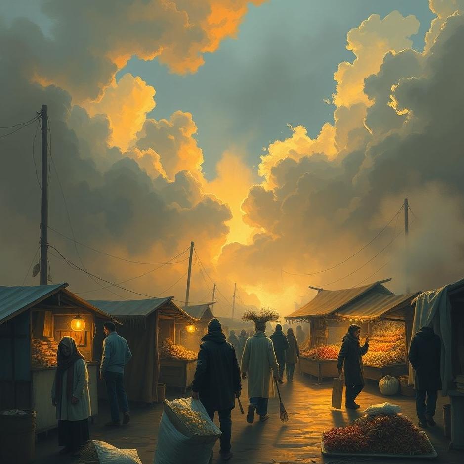 Dream : The market gather in a dream