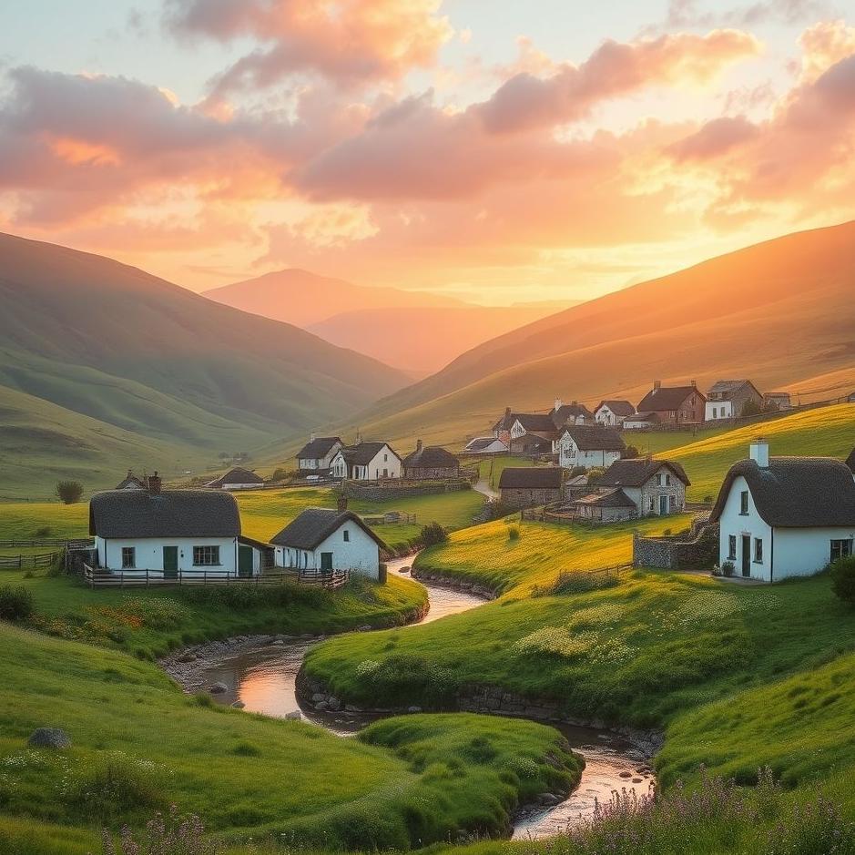 Dream : The merinos village in a dream