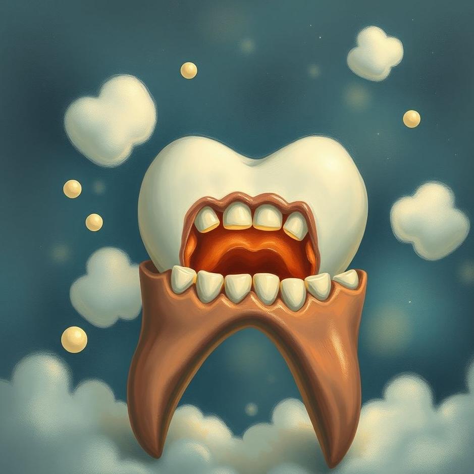 Dream : The middle tooth breaking in a dream