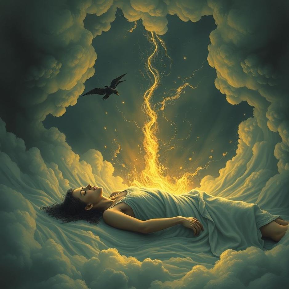 Dream : The moment of one's own death in a dream