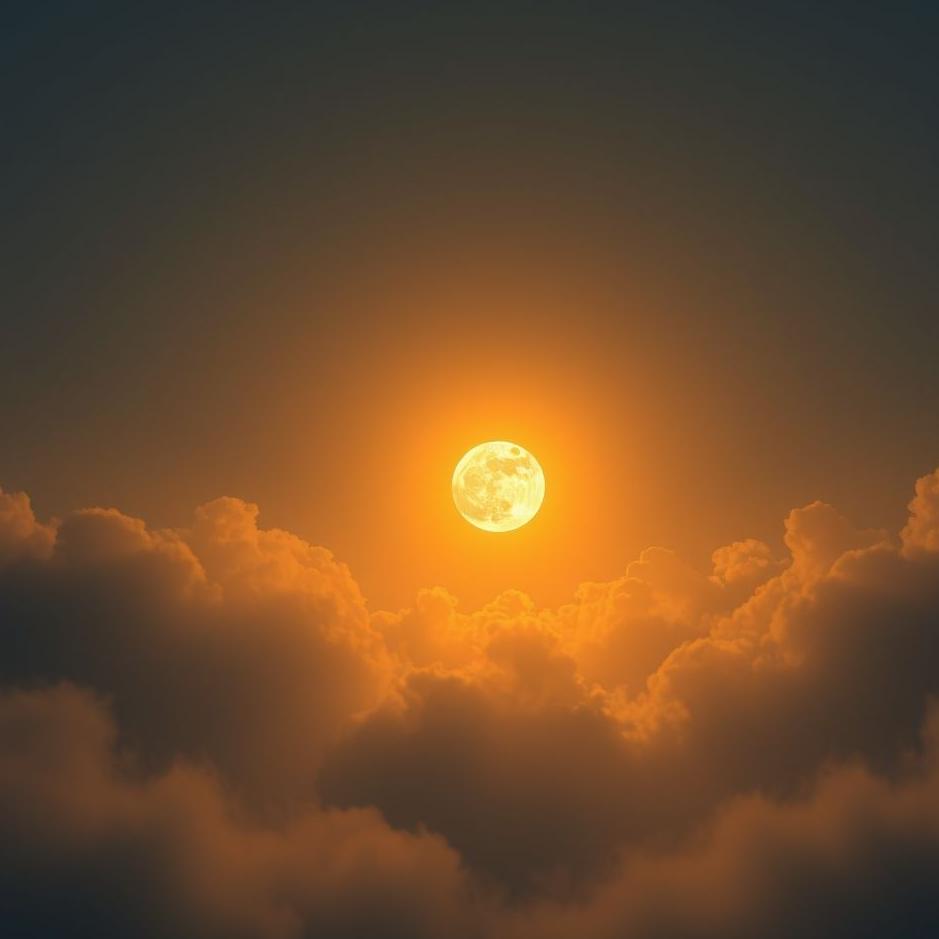 Dream : The moon sun in the dream