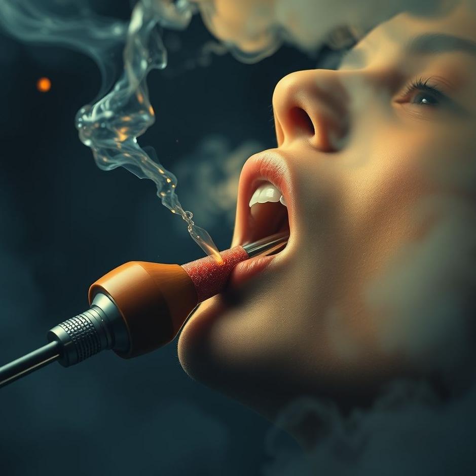 Dream : The mouthpiece spitting in the dream