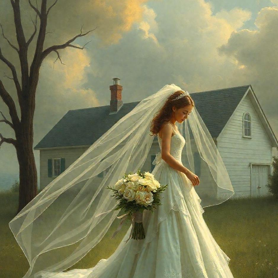 Dream : The neighbor's daughter as a bride in a dream