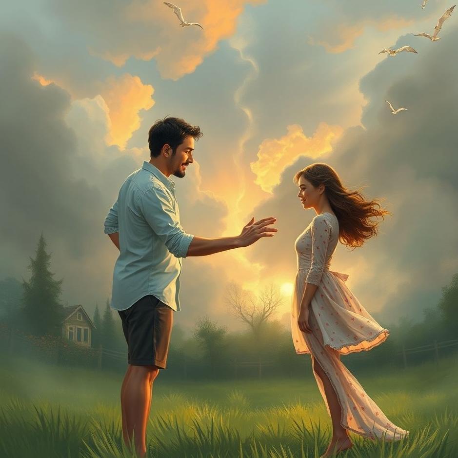 Dream : The neighbor's daughter getting engaged in a dream
