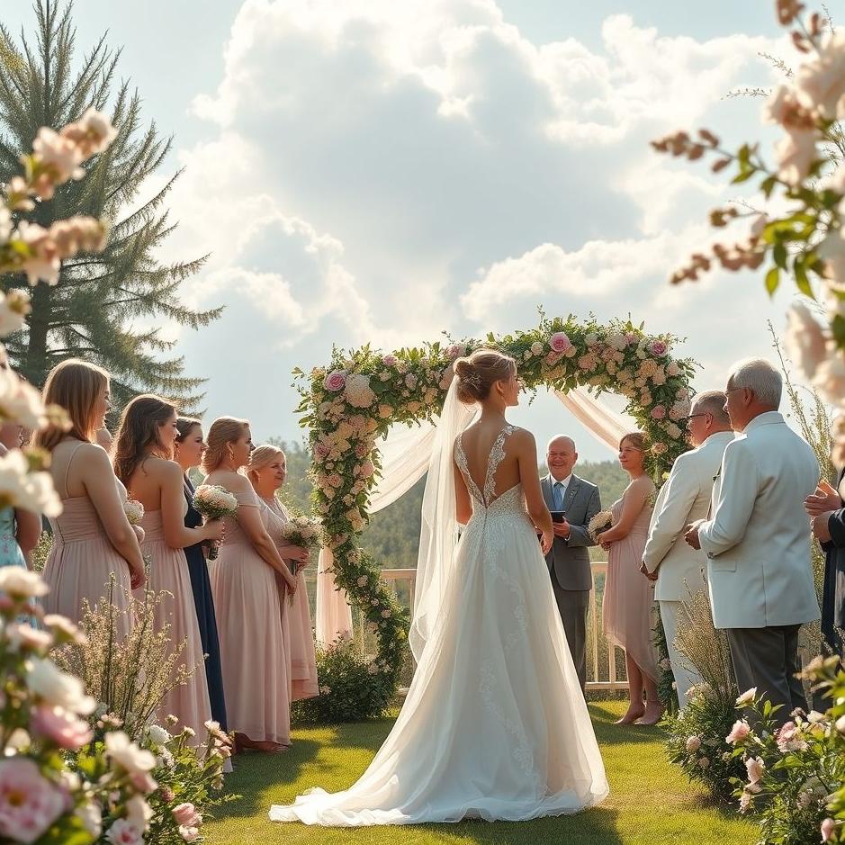 Dream : The neighbor's daughter getting married in a dream